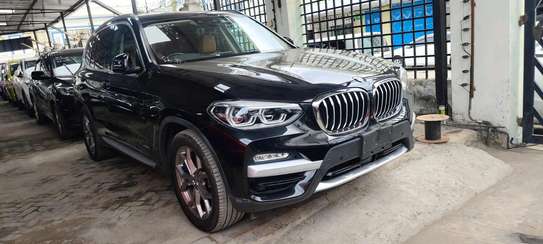 BMW X3  XDrive 20d  2018 black image 8