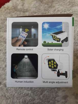 Dummy Solar Motion Sensor, Security Camera/Lights image 5