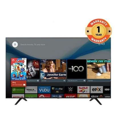 Vision Plus ,43",Frameless FHD Smart Android tv image 1