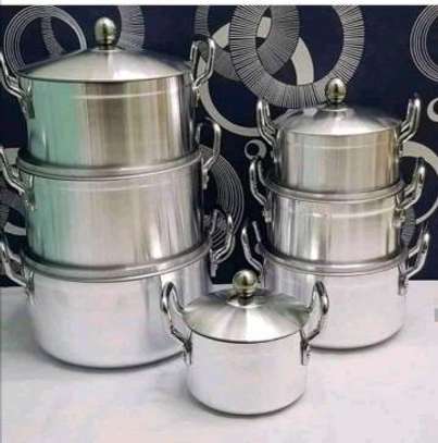 Heavy Duty Aluminum cooking pots image 1