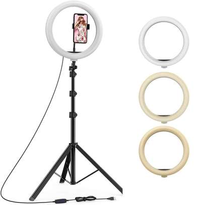 Generic 12 Inch Ring Light With 2M Tripod Stand + Remote image 1