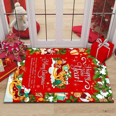 Christmas door decorative mat image 4