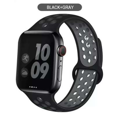 Silicone Wristband for Apple Watch Series 1 2 3 4 5 6 7 SE Sport Armband Solo Loop image 4