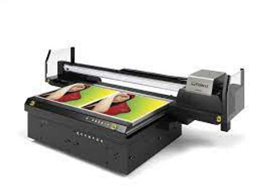A2 UV LED Flatbed Inkjet Printer image 1