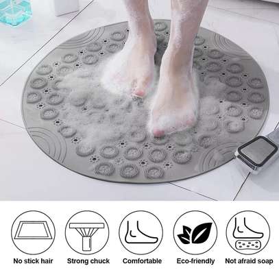 Round Anti-slip Bathroom Mat Antislip Non Slip Safety Mat image 6