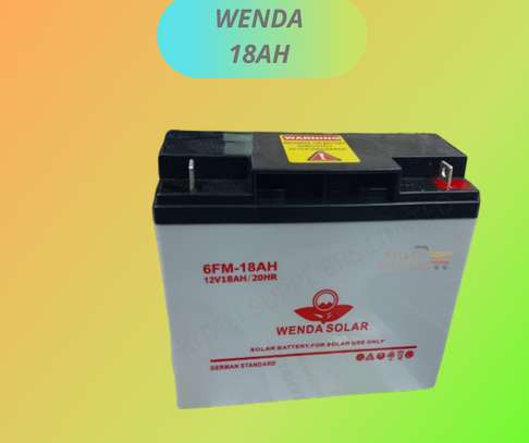 Wenda 18ah solar Gel battery image 1