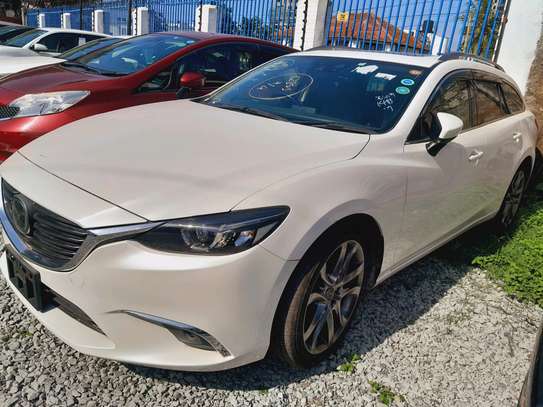 Mazda Atenza white diesel 2016 image 3