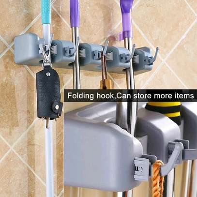 ♦️Heavy mop holder with hooks image 3