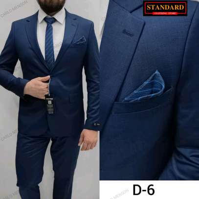 DESIGNER BLUE SUIT image 1