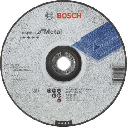 Bosch expert for metal grinding disc image 1