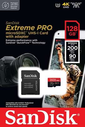 SanDisk 128GB Extreme PRO  Memory Card (200 MB/s) image 3