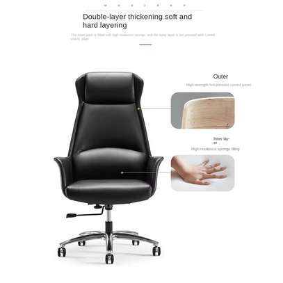 Modern Executive Chair – High-End Synthetic Leather image 5