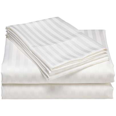 Turkish pure cotton white bedsheets image 4