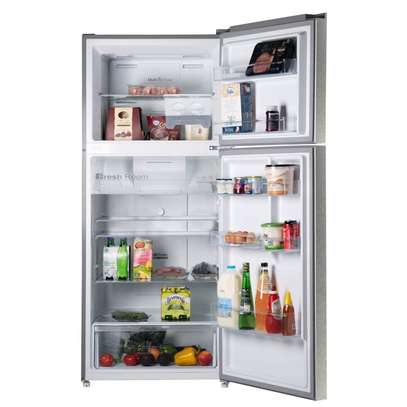 Mika Refrigerator, 410L, No Frost, Brush SS Look MRNF410XLBV image 1