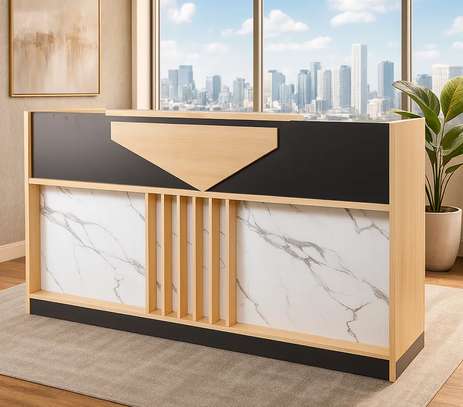 Reception Desk : 1.8MM  Modern Office Reception Desk image 7