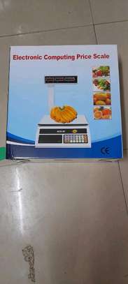 Electronic weighing Computing price machine  6.8kg gross weight image 1