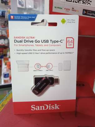 SanDisk Ultra 64GB Dual Drive Go – 2-in-1 USB Type C image 1