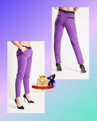 Ladies Purple Trouser Suits image 2