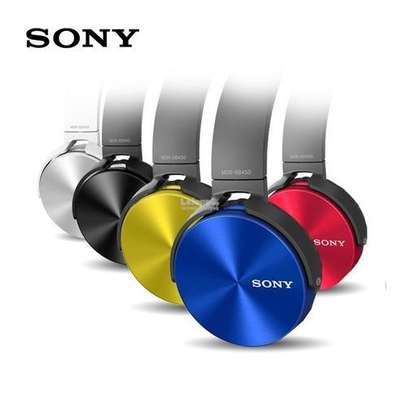 Sony MDR-XB450 Xtra Bass Wired Headphones image 1