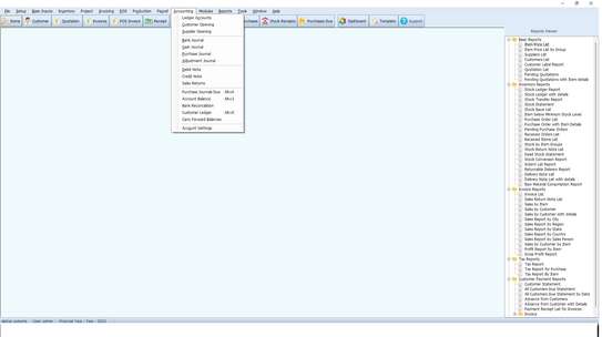 Full Accounting And Invoicing System, Accounts System image 3
