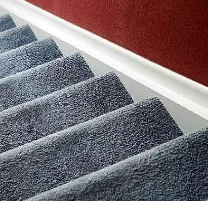 grey sturdy usa staircase wall to wall carpet image 1