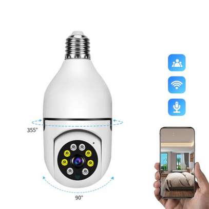 360° PANORAMIC PTZ BULB CCTV SECURITY WiFi CAMERA image 1