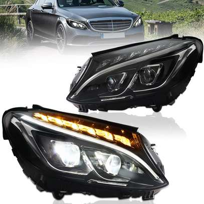 LED Headlights for Mercedes Benz W205 C300 C-Class image 1