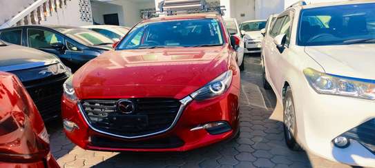 Mazda Axela hatchback sport 2017 Red image 7