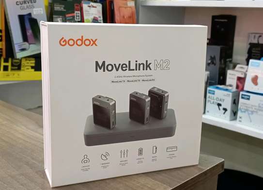 Godox MoveLink M2 Compact 2-Person  Wireless Microphone image 1