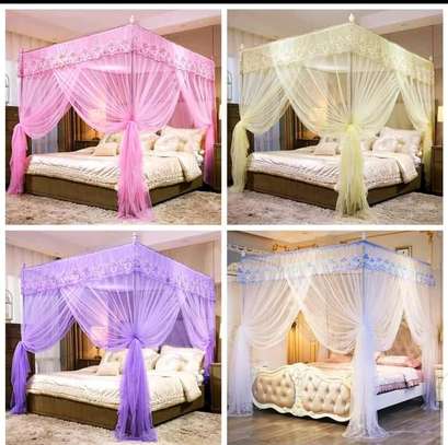 Four stand mosquito nets image 1