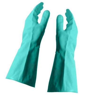 Green Nitrile Chemical Resistant Gloves image 12