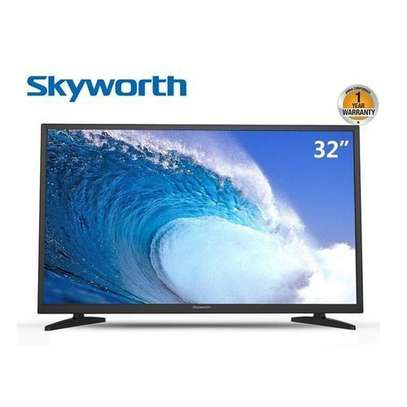 Skyworth 32" 32E10D LED Digital HD Frameless TV - Black image 1