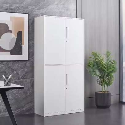 4-Door Steel Office Cabinet image 9