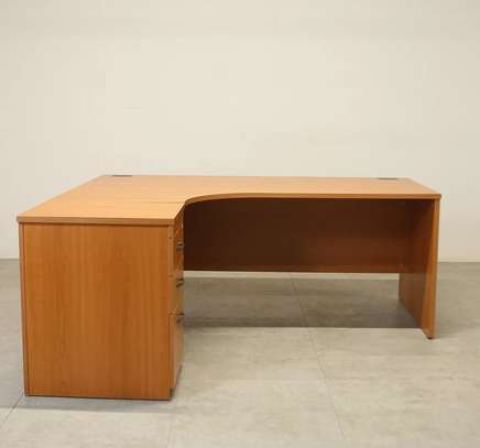 Office Desk :  Clerical Curved Home Study Desk image 8