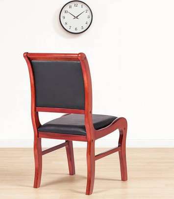 Office Chair: Modern Bankers Chair – Mahogany Arms image 4