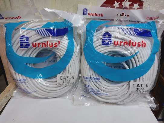 Cat6 Ethernet Network Patch Cable 30m image 2