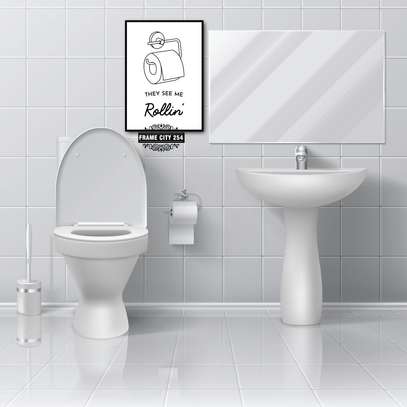 Toilet Wall Arts image 1