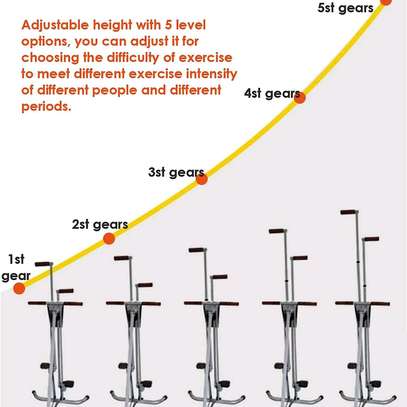 Fitness vertical climber image 7
