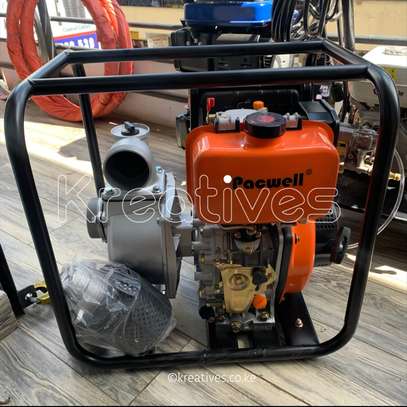 Pacwell 3 inch diesel high pressure water pump image 1