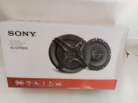 Sony XS-GTF1639 -270W - 3-Way Coaxial Speakers. image 1