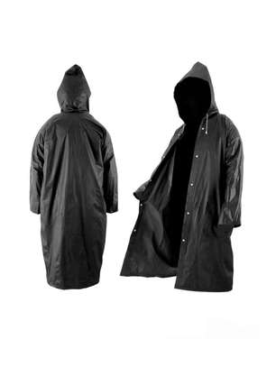 RAIN COAT WITH LINING AND HOOD image 2