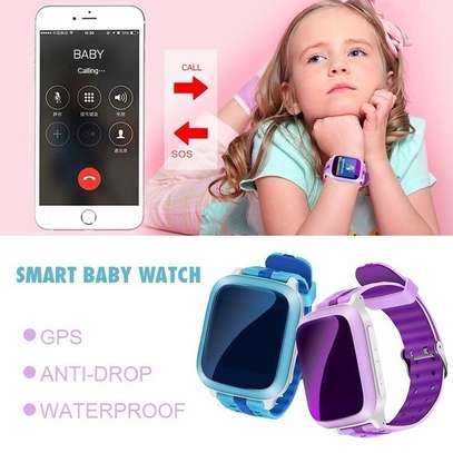 DS18 Kids GPS LBS Tracker SOS Waterproof Health Smartwatch image 3