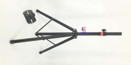 Heavy Duty Tripod Speaker Stand with Plate Adapter image 2