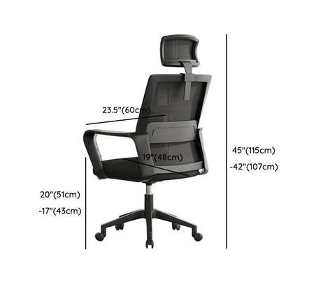 Office Chair: Breathable & Cool Mesh Corporate Seat image 2