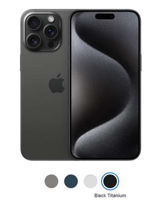 iPhone 15 Pro Max 256gb Black Titanium image 3