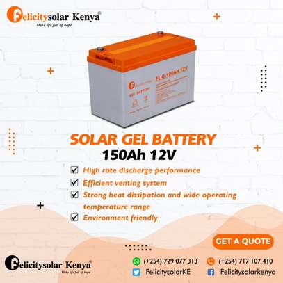 150ah 12v Solar Gel Battery image 1