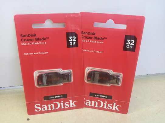 Sandisk Cruzer Blade USB Flash Drive, USB 2.0 - 32GB image 1