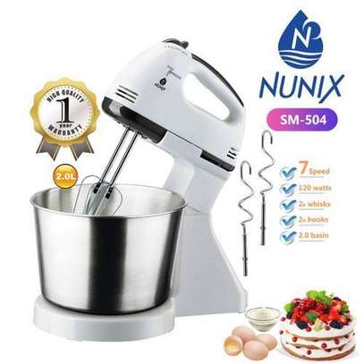 Electric Mixer with bowl 2Litres image 1