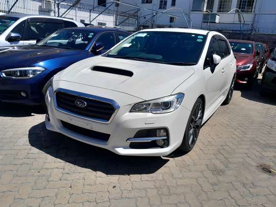 Subaru levorg white 2016 B image 4