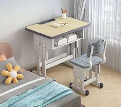 Adjustable Height Kids Homework Desk and Chair image 5